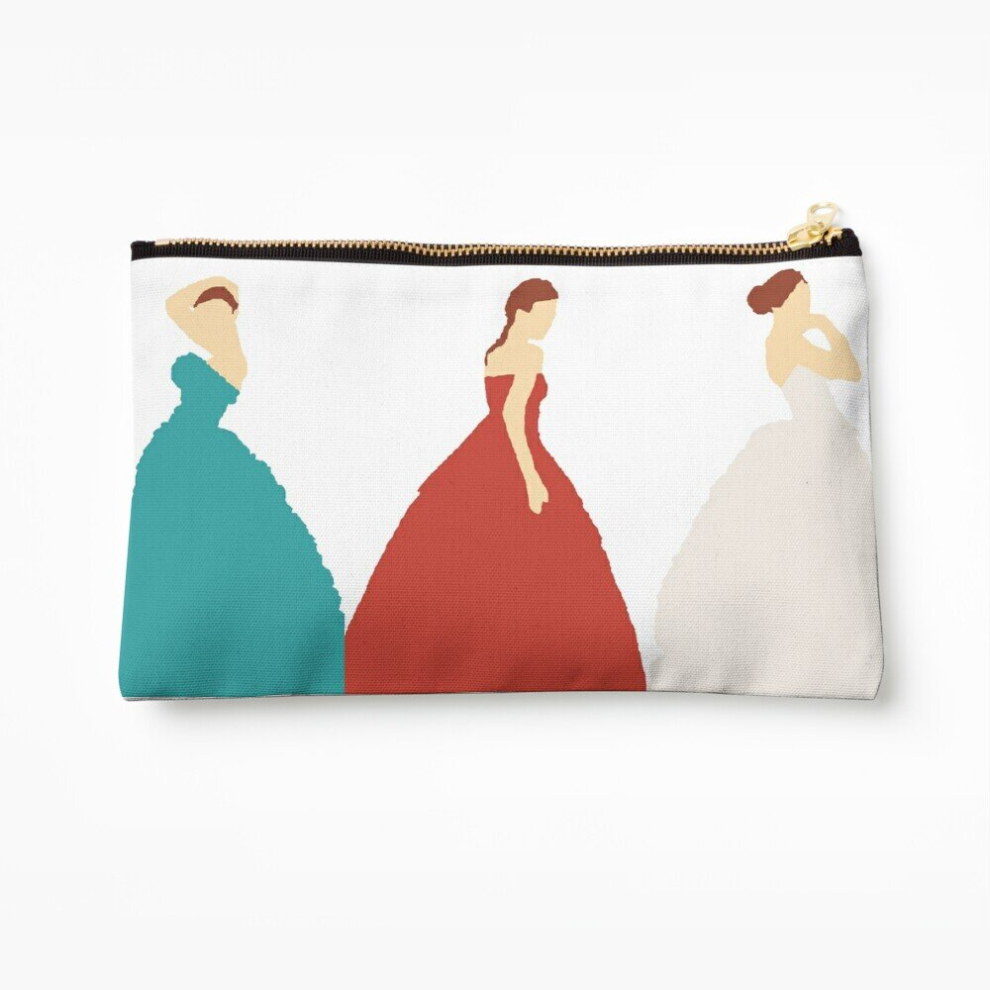 Whibos Makeup Bag The Selection Trilogy Silhouettes Cosmetic Organizer Tyvek Paper Bags Zipper Pouch