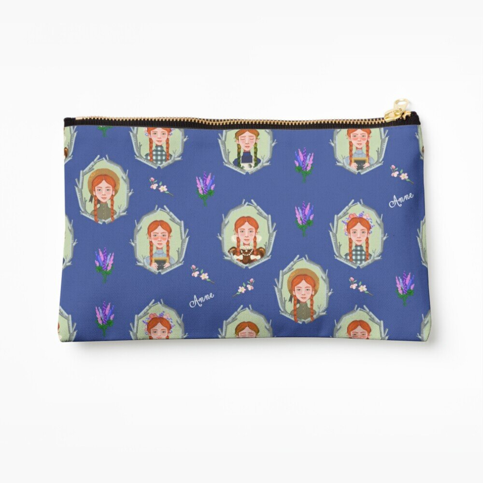 Whibos Green/Blue Makeup Bag Anne Of Gables In Cosmetic Organizer Tyvek Paper Bags Zipper Pouch