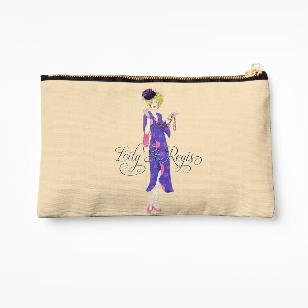 Whibos Makeup Bag Annie - Lily St Regis Cosmetic Organizer Tyvek Paper Bags Zipper Pouch