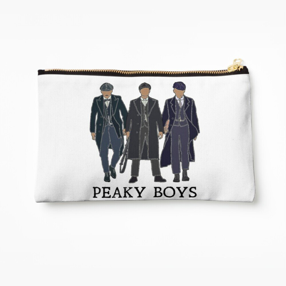 Whibos Makeup Bag Peaky Boys: Peaky Blinders Cosmetic Organizer Tyvek Paper Bags Zipper Pouch