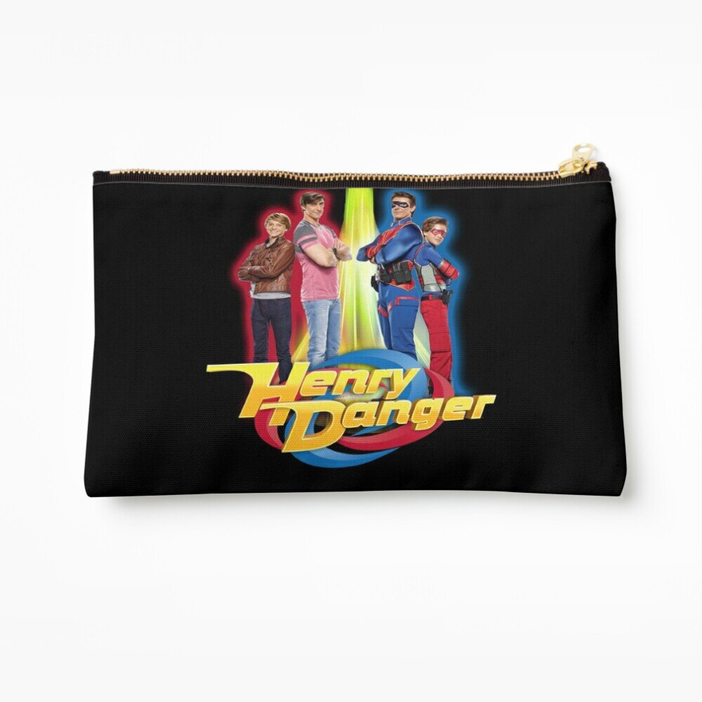 Whibos Makeup Bag Henry Danger Secret Identities Cosmetic Organizer Tyvek Paper Bags Zipper Pouch