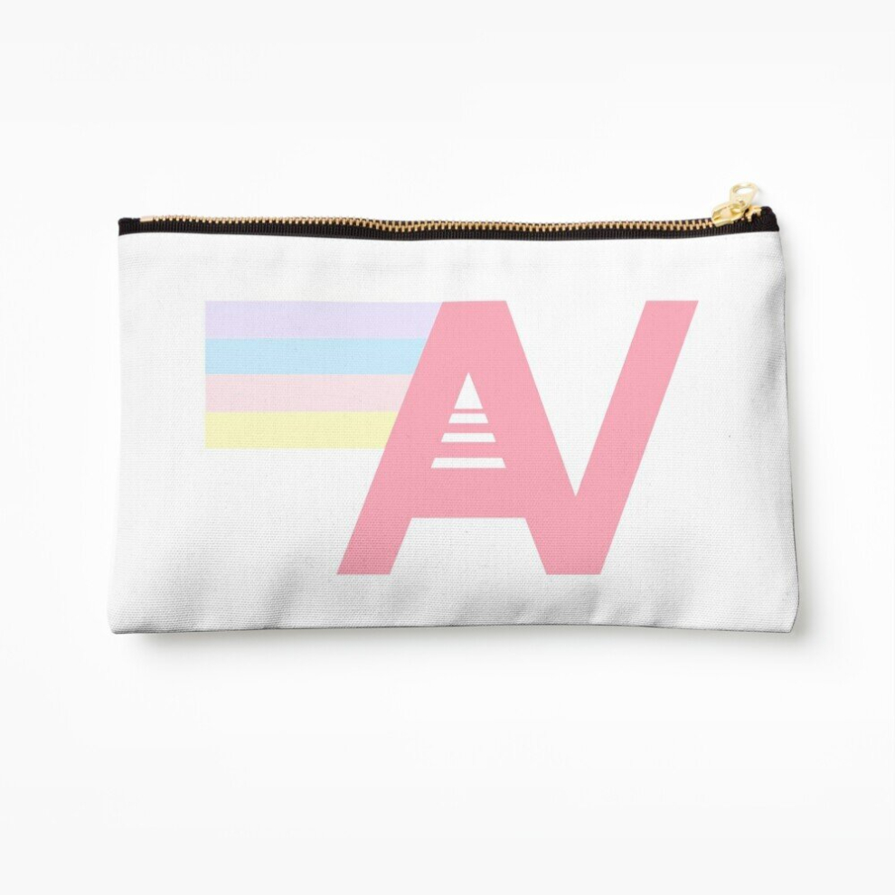 Whibos Makeup Bag Preppy Av Cosmetic Organizer Tyvek Paper Bags Zipper Pouch