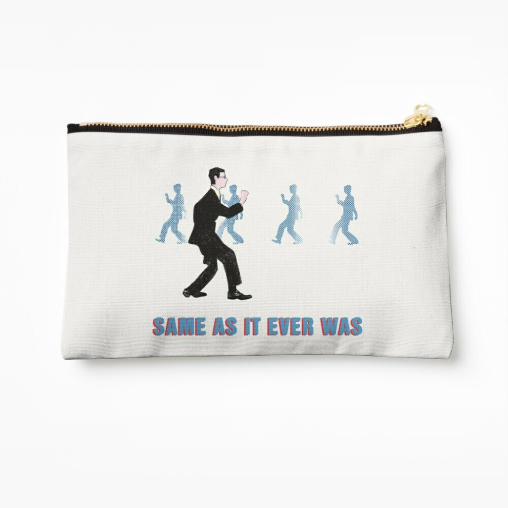 Whibos Makeup Bag Talking Heads - Same As It Ever Was Cosmetic Organizer Tyvek Paper Bags Zipper Pouch