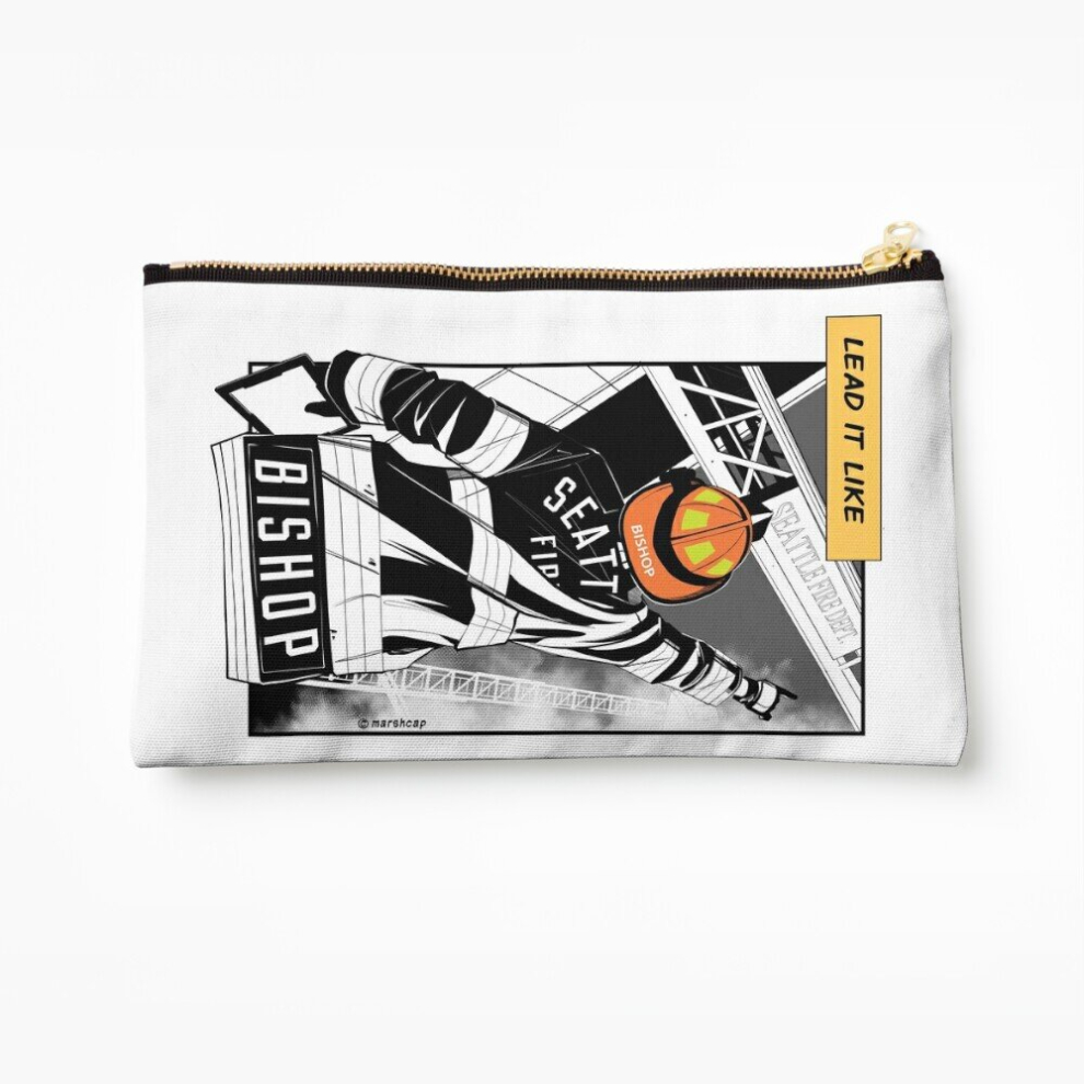 Whibos Makeup Bag Lead It Like Bishop Cosmetic Organizer Tyvek Paper Bags Zipper Pouch