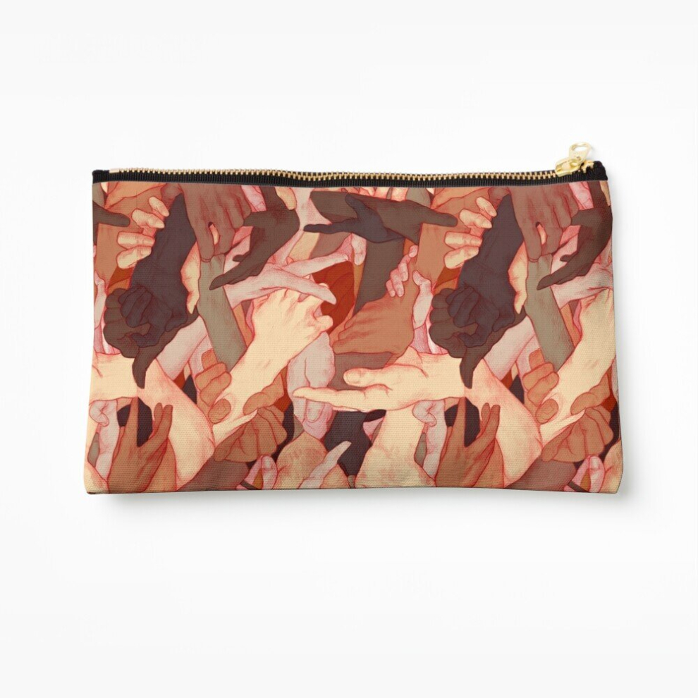 Whibos Makeup Bag Unity Cosmetic Organizer Tyvek Paper Bags Zipper Pouch