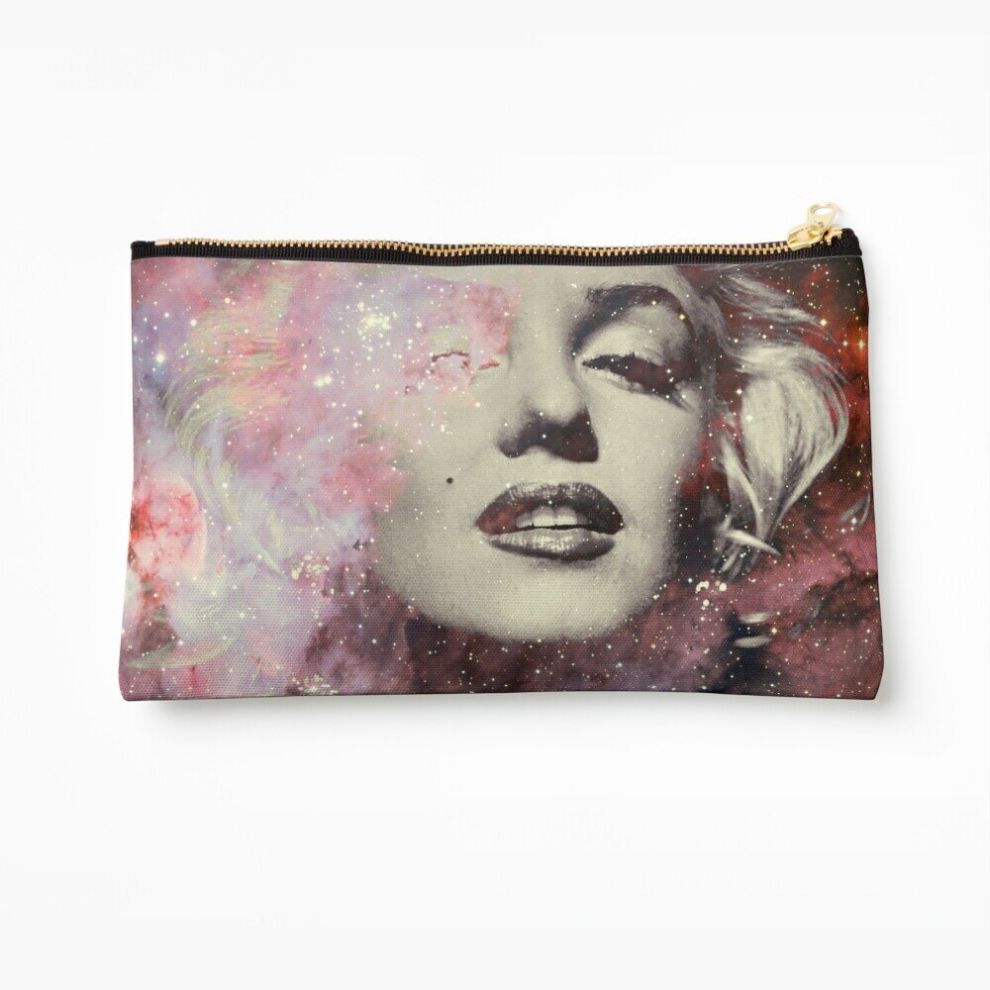 Whibos Makeup Bag Marilyn Monroe Cosmetic Organizer Tyvek Paper Bags Zipper Pouch