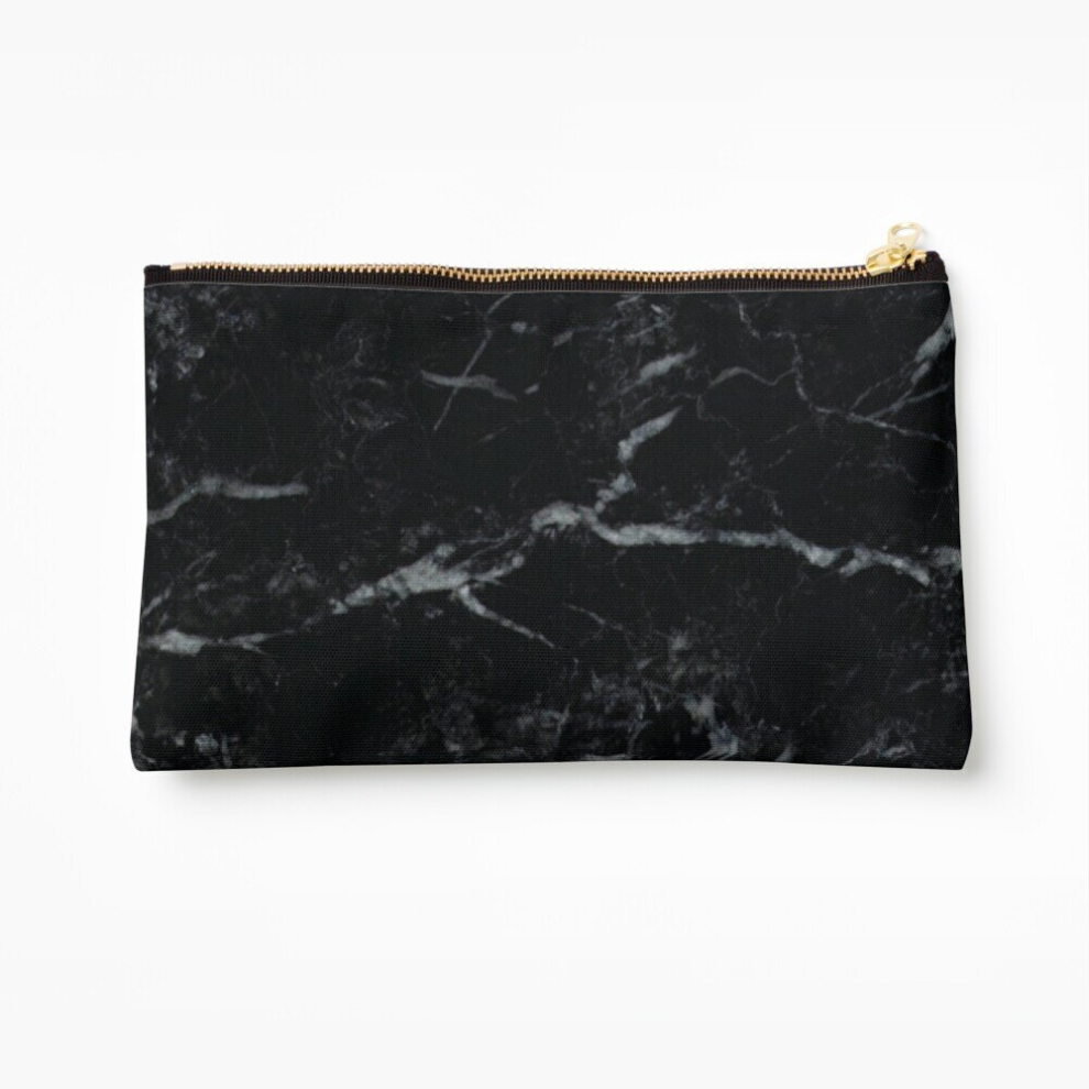 Whibos Makeup Bag Marble Cosmetic Organizer Tyvek Paper Bags Zipper Pouch