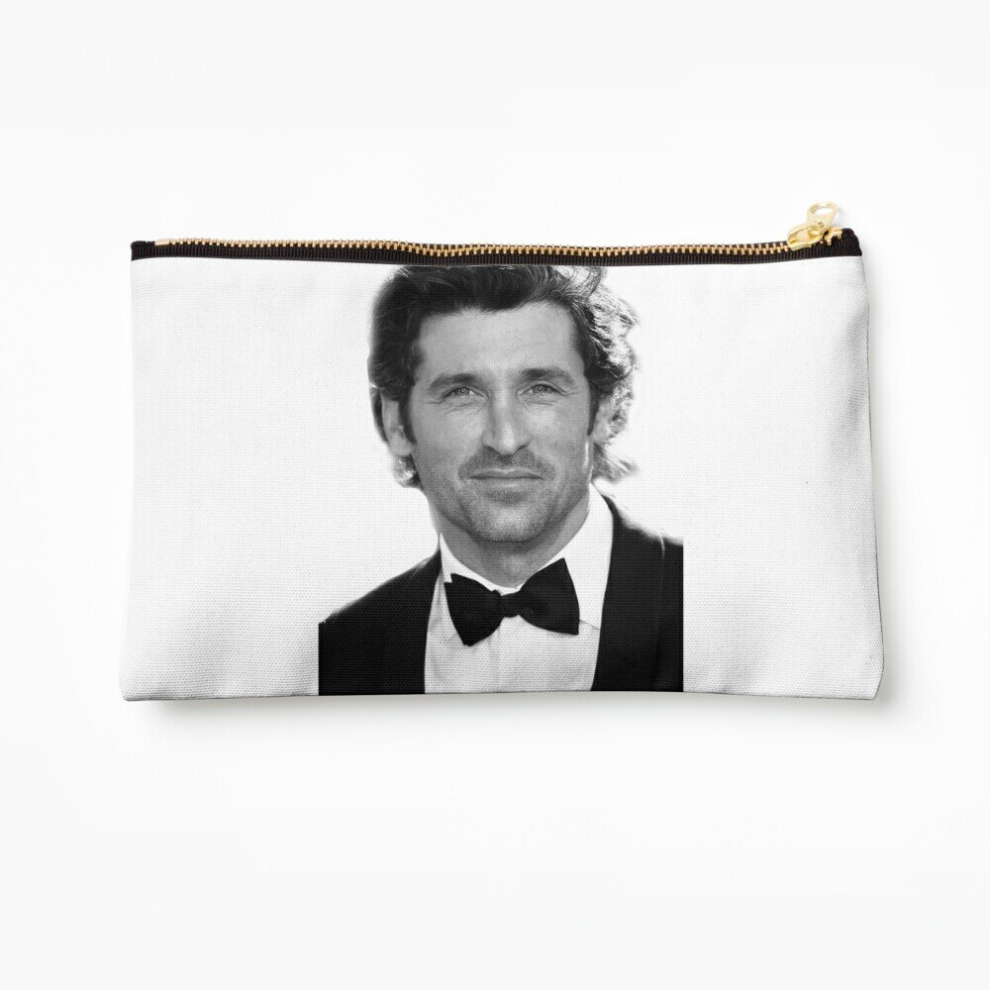 Whibos Makeup Bag Patrick Dempsey Cosmetic Organizer Tyvek Paper Bags Zipper Pouch