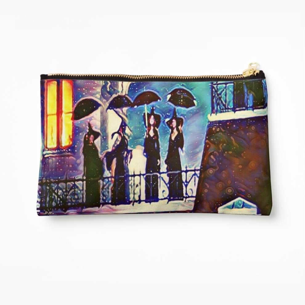 Whibos Makeup Bag Practical Magic Witches Cosmetic Organizer Tyvek Paper Bags Zipper Pouch