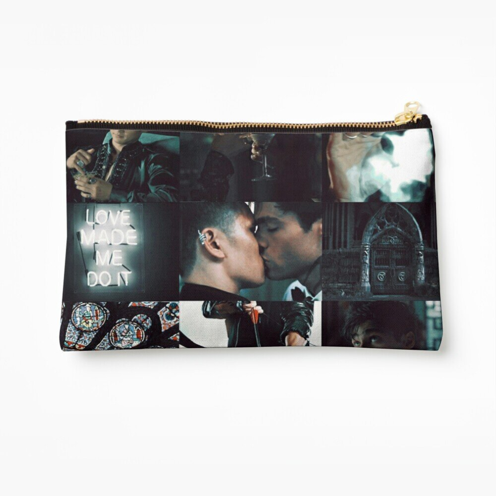 Whibos Makeup Bag Malec - Shadowhunters Cosmetic Organizer Tyvek Paper Bags Zipper Pouch