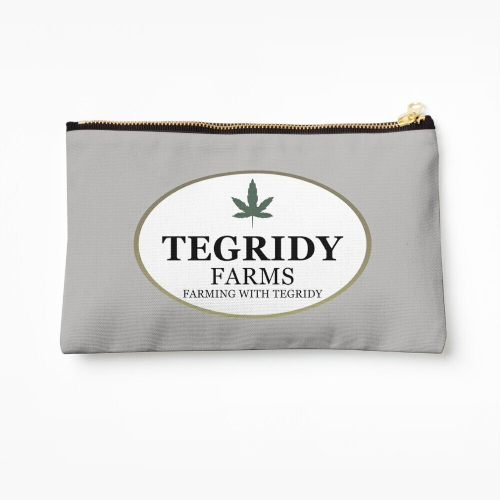 Whibos Makeup Bag Tegridy Farms - Farming With Tegridy Cosmetic Organizer Tyvek Paper Bags Zipper Pouch