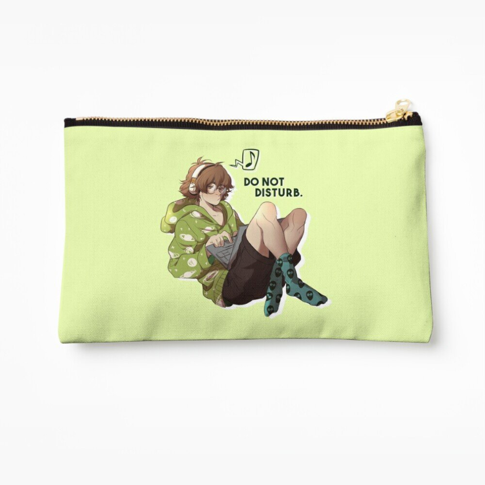 Whibos Makeup Bag Do Not Disturb. Cosmetic Organizer Tyvek Paper Bags Zipper Pouch