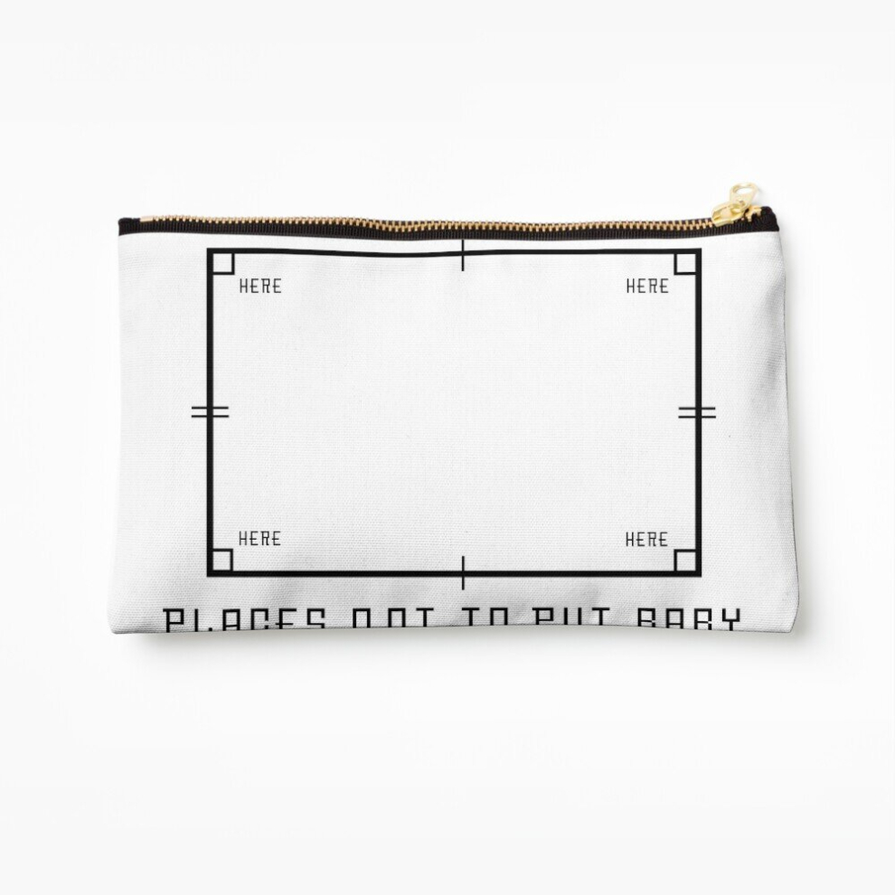 Whibos Makeup Bag Nobody Puts Baby In The Corner Cosmetic Organizer Tyvek Paper Bags Zipper Pouch
