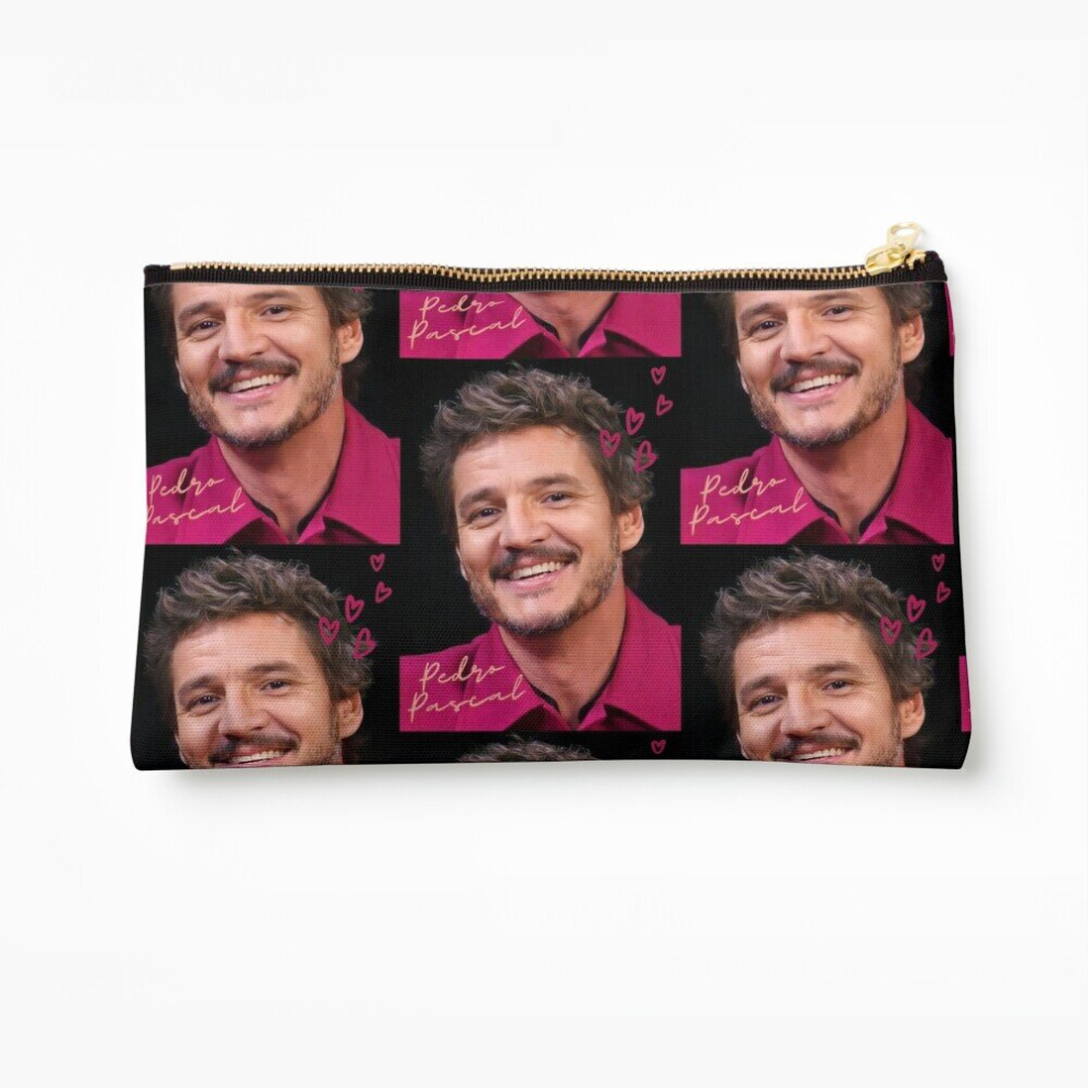 Whibos Makeup Bag Pedro Pascal Cosmetic Organizer Tyvek Paper Bags Zipper Pouch