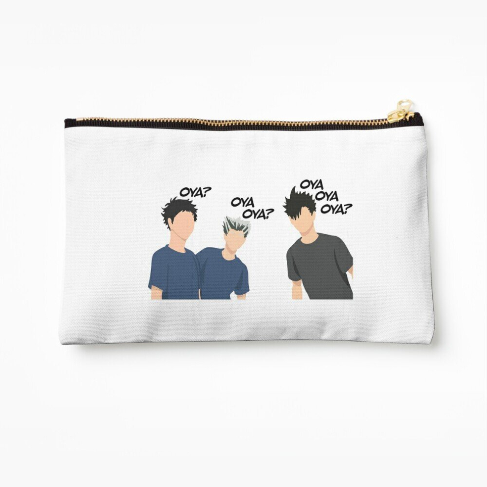 Whibos Makeup Bag Oya Oya Oya? Cosmetic Organizer Tyvek Paper Bags Zipper Pouch