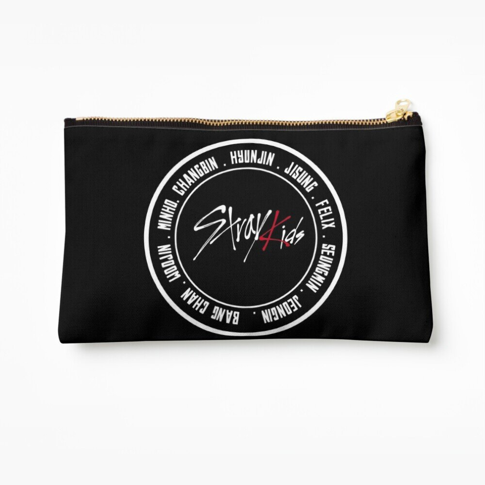 Whibos Makeup Bag Stray Kids Cosmetic Organizer Tyvek Paper Bags Zipper Pouch