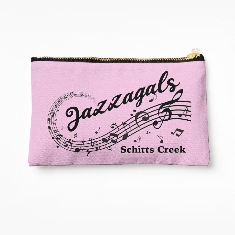 Whibos Makeup Bag Jazzagals Schitts Creek Cosmetic Organizer Tyvek Paper Bags Zipper Pouch
