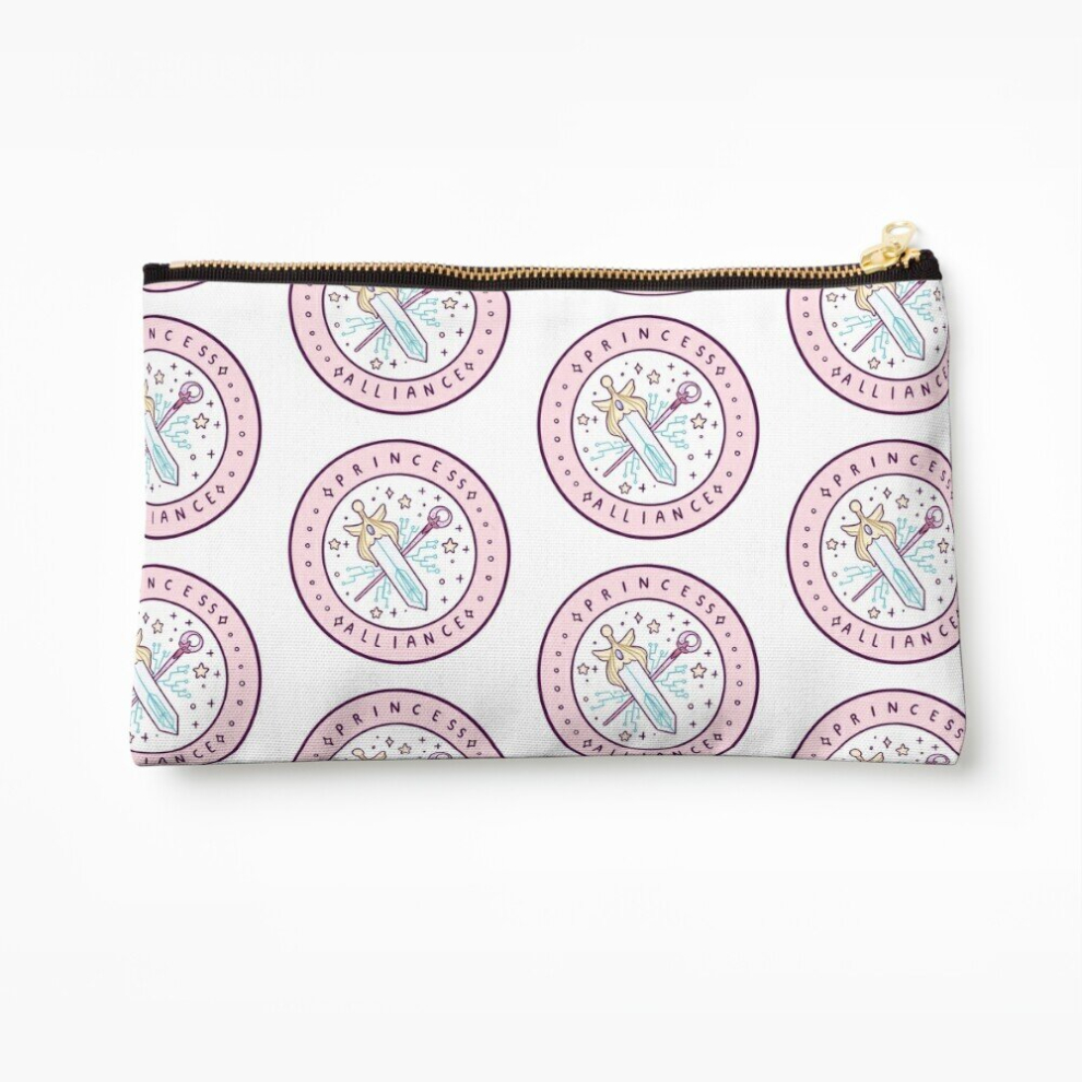 Whibos Makeup Bag Princess Alliance Patch Cosmetic Organizer Tyvek Paper Bags Zipper Pouch