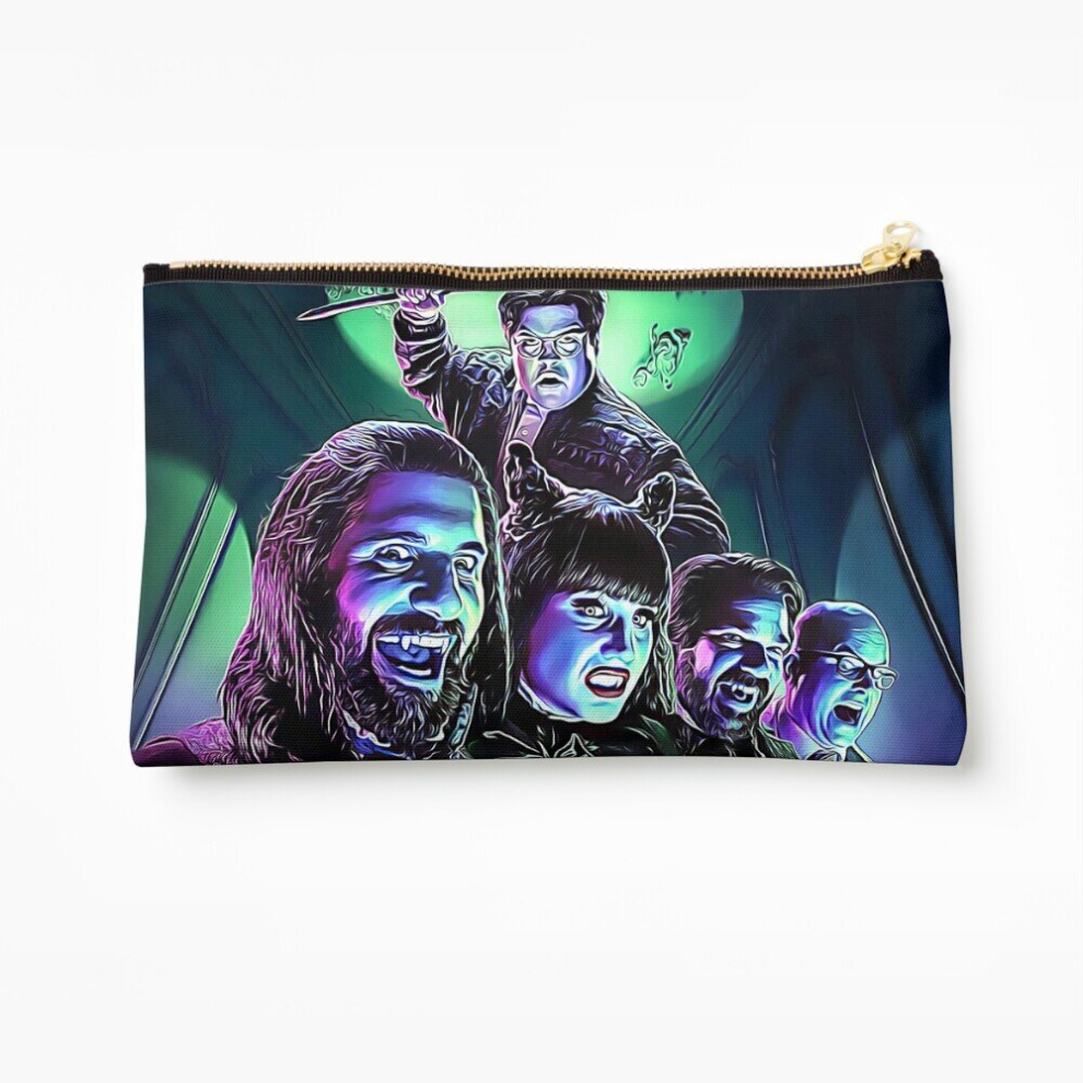 Whibos Makeup Bag What We Do In The Shadows - Cast Cosmetic Organizer Tyvek Paper Bags Zipper Pouch