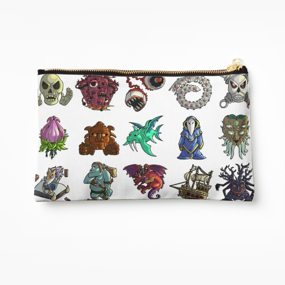 Whibos Makeup Bag Terrarias All Boss Cosmetic Organizer Tyvek Paper Bags Zipper Pouch