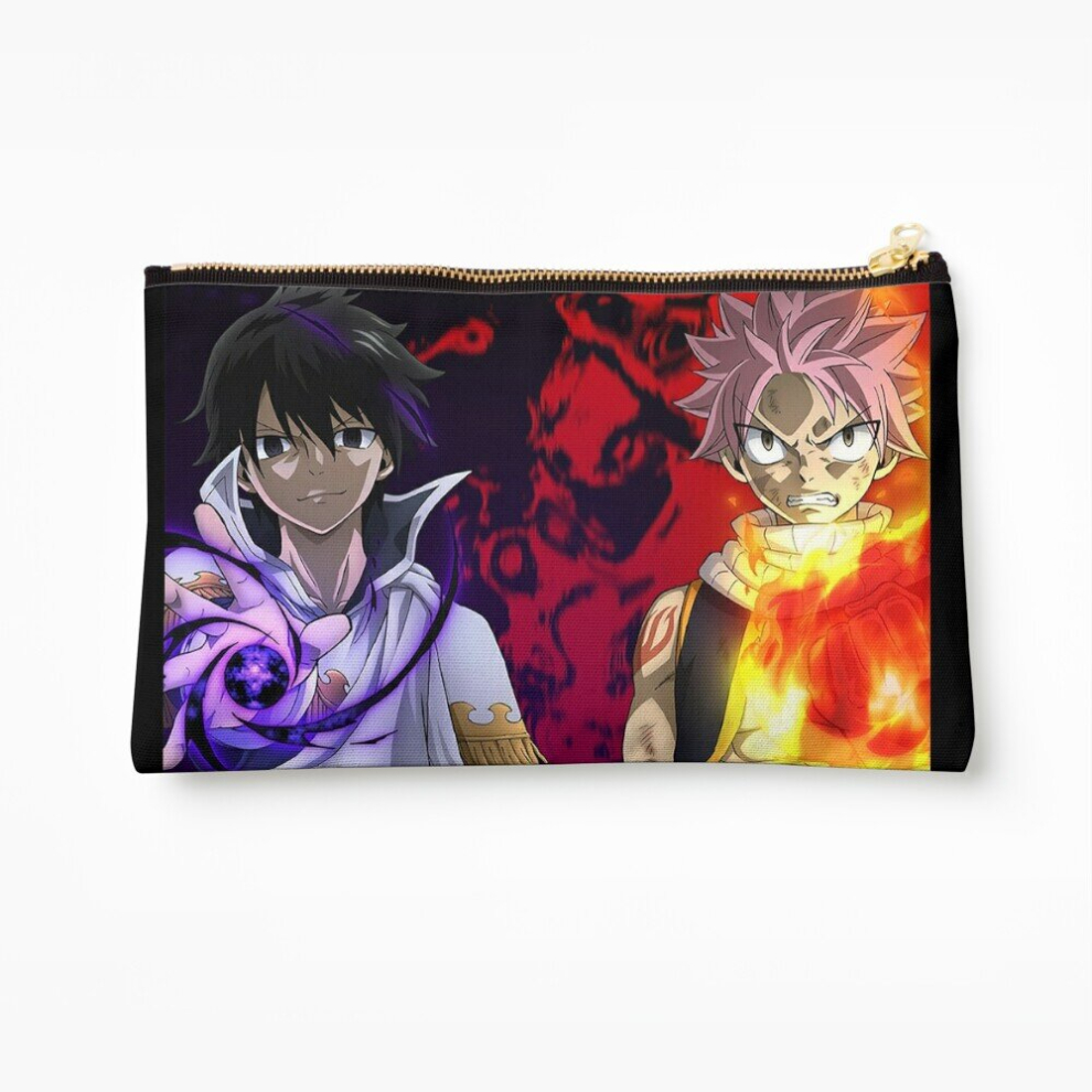 Whibos Makeup Bag Fairy Tail Cosmetic Organizer Tyvek Paper Bags Zipper Pouch