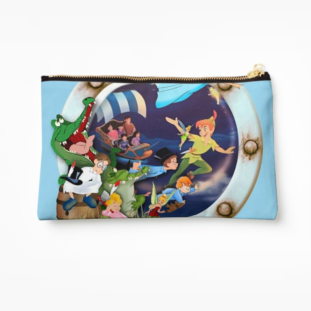 Whibos Makeup Bag Peter Pan Wendy And The Boys Cosmetic Organizer Tyvek Paper Bags Zipper Pouch