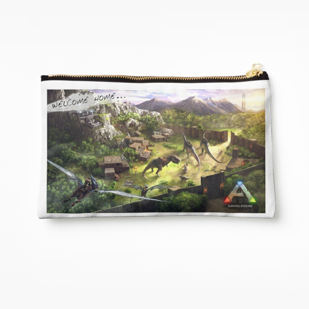 Whibos Makeup Bag Ark Survival Evolved !!! Cosmetic Organizer Tyvek Paper Bags Zipper Pouch