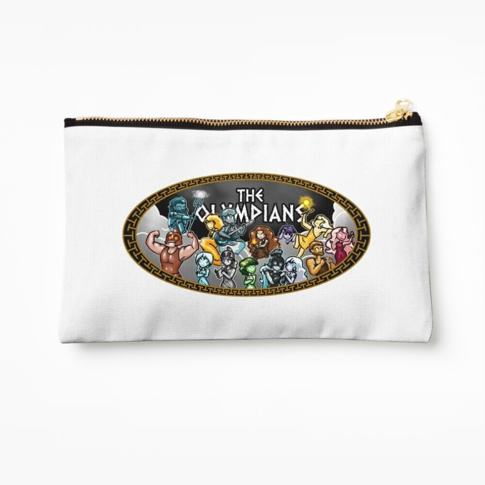 Whibos Makeup Bag The Olympians Cosmetic Organizer Tyvek Paper Bags Zipper Pouch