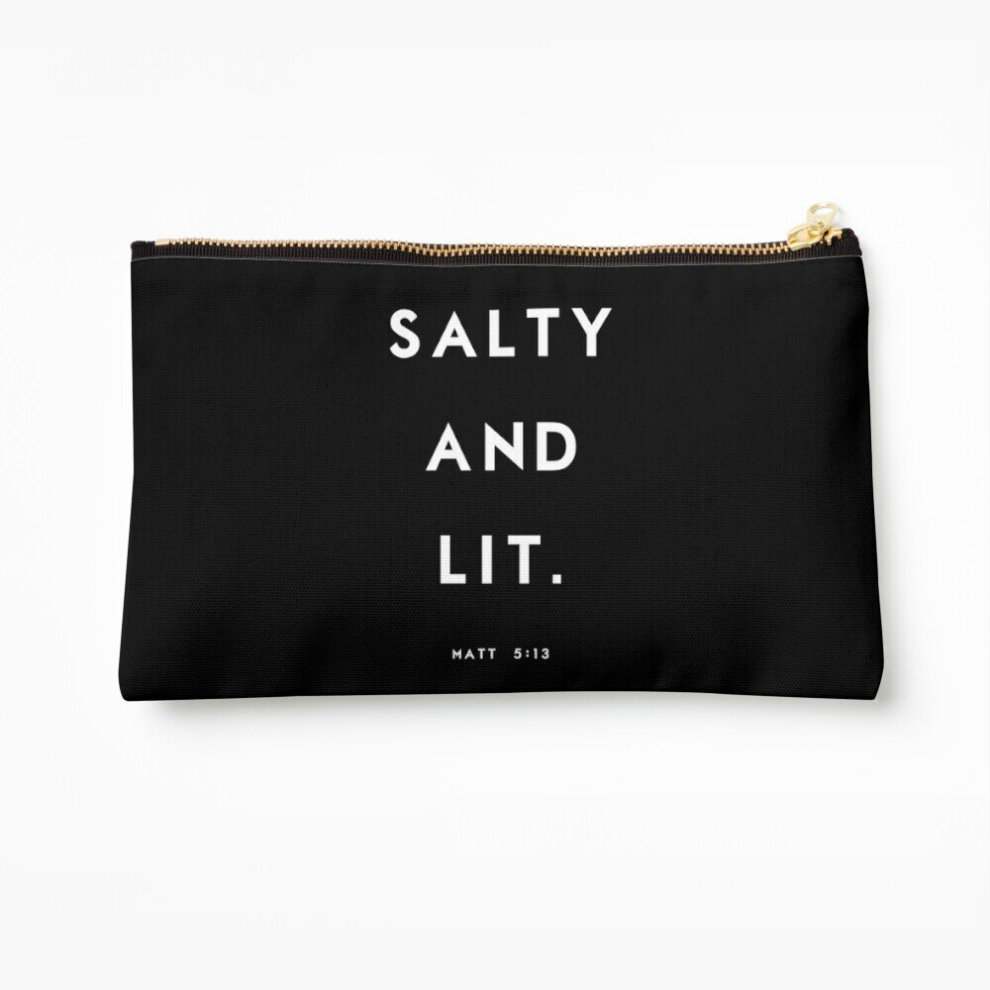 Whibos Makeup Bag Salty And Lit Cosmetic Organizer Tyvek Paper Bags Zipper Pouch
