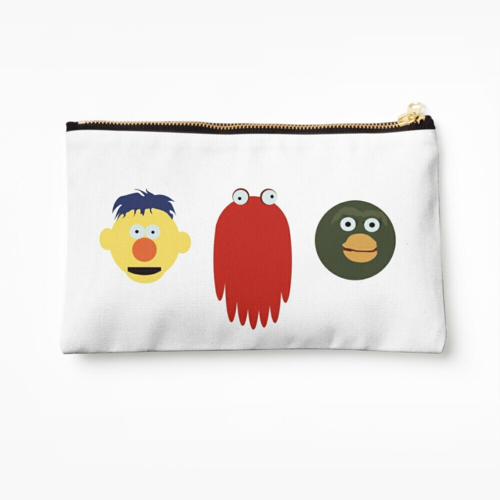 Whibos Makeup Bag Don't Hug Me I'm Scared Cosmetic Organizer Tyvek Paper Bags Zipper Pouch
