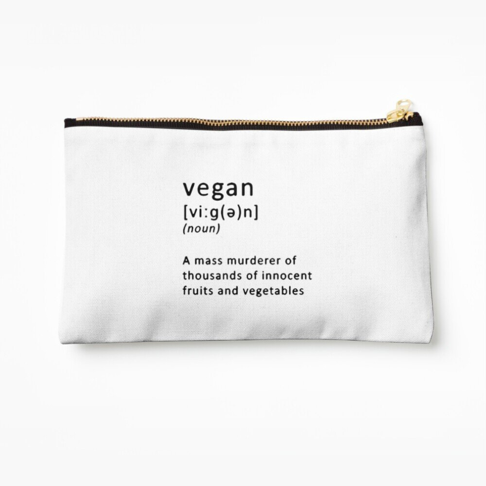 Whibos Makeup Bag Vegan Definition Cosmetic Organizer Tyvek Paper Bags Zipper Pouch