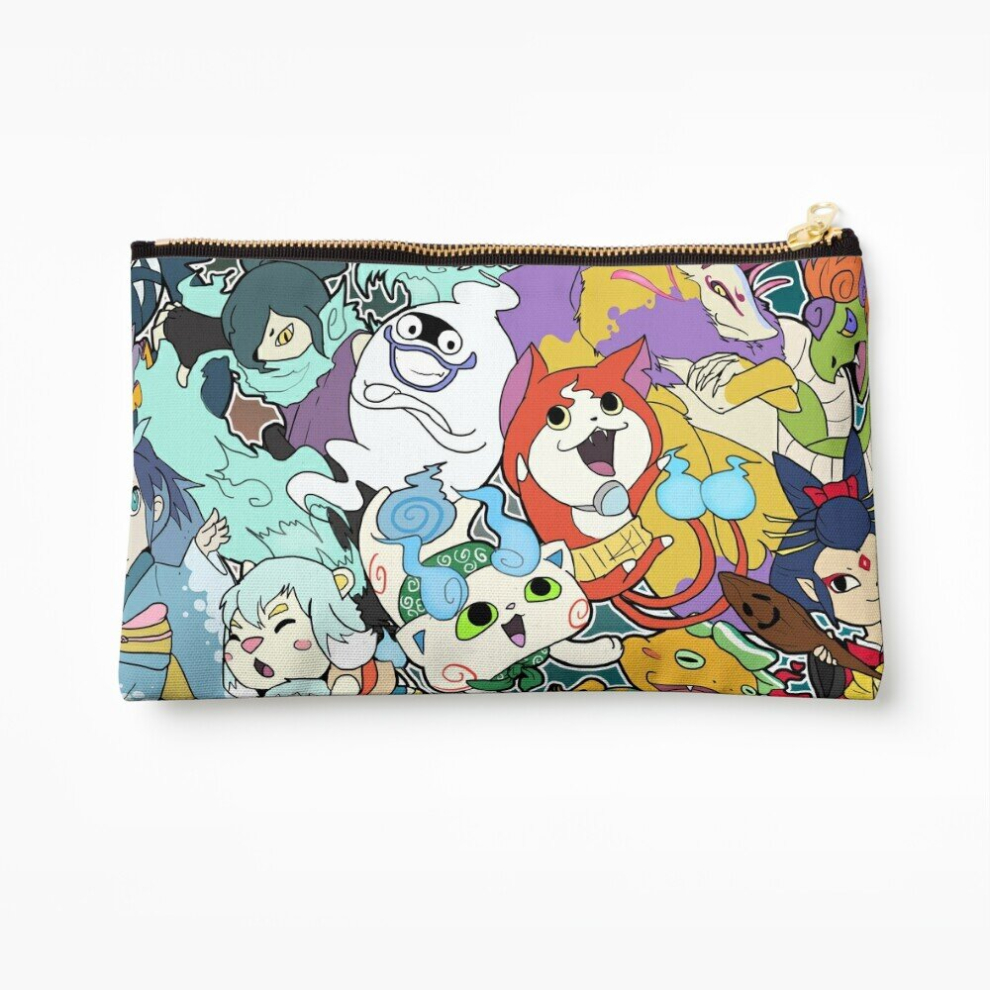 Whibos Makeup Bag Yo Yo Yo-Kai Watch Cosmetic Organizer Tyvek Paper Bags Zipper Pouch