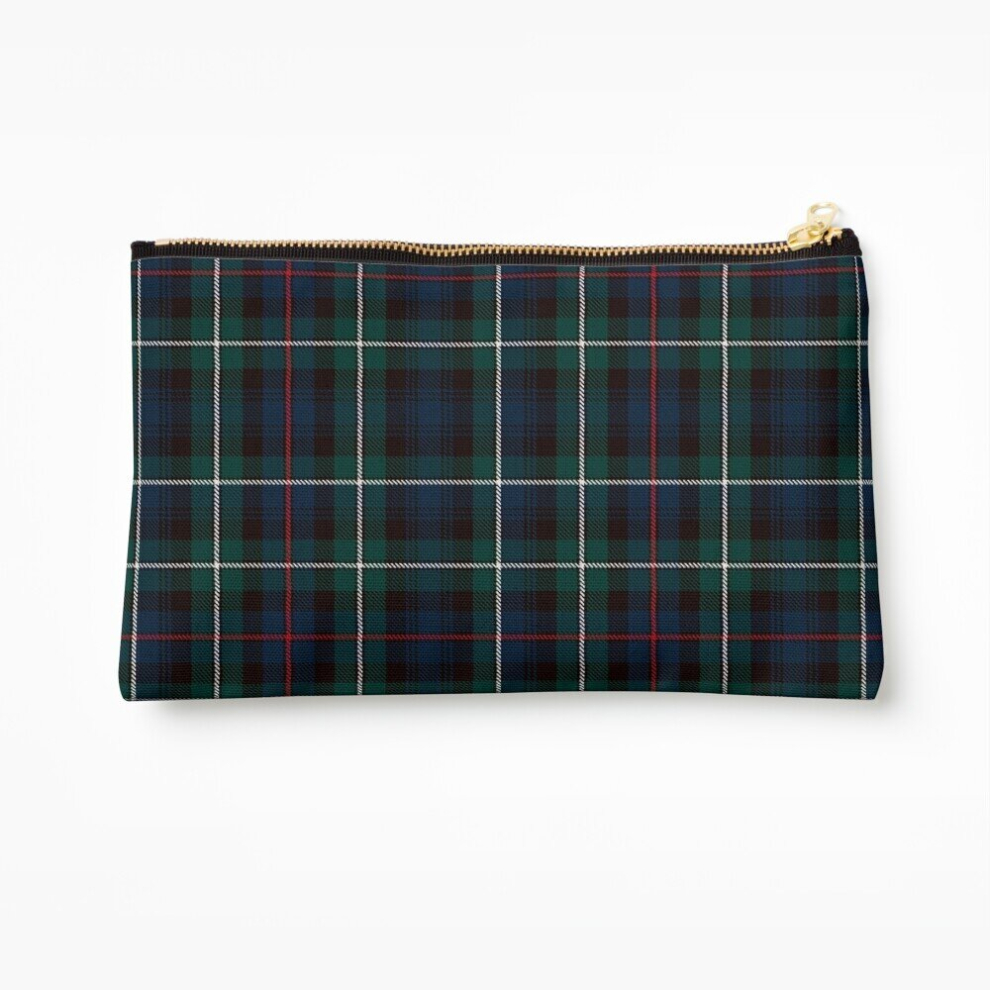 Whibos Makeup Bag Tartan Mackenzie Outlander Cosmetic Organizer Tyvek Paper Bags Zipper Pouch