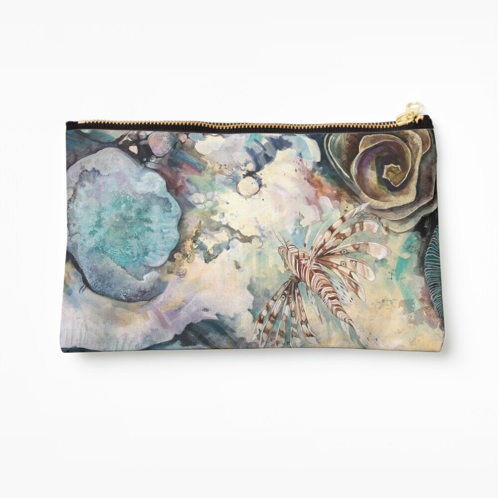 Whibos Makeup Bag Lions Den Cosmetic Organizer Tyvek Paper Bags Zipper Pouch