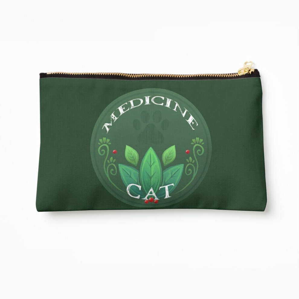Whibos Makeup Bag Official Medicine Cat Cosmetic Organizer Tyvek Paper Bags Zipper Pouch