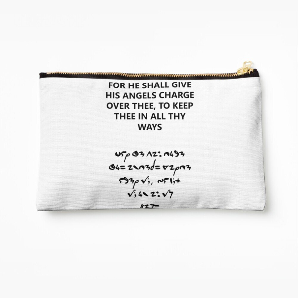 Whibos Makeup Bag Gentleman Jack Bible Inscription Cosmetic Organizer Tyvek Paper Bags Zipper Pouch