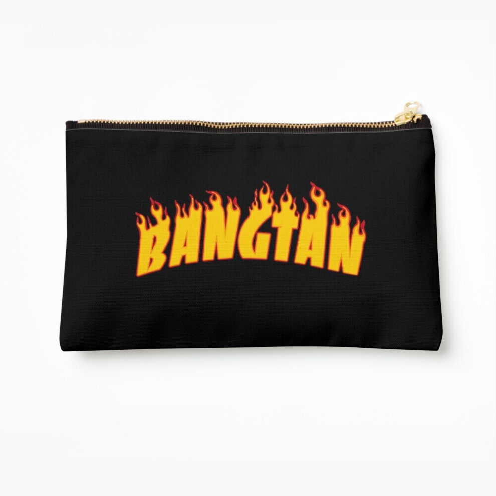 Whibos Makeup Bag Bangtan Cosmetic Organizer Tyvek Paper Bags Zipper Pouch