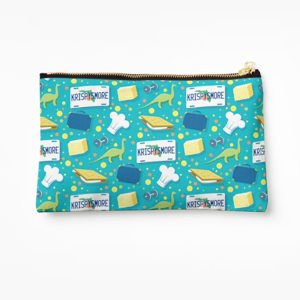Whibos Makeup Bag What We Do! Repeat Krispy Smore Merch Cosmetic Organizer Tyvek Paper Bags Zipper Pouch