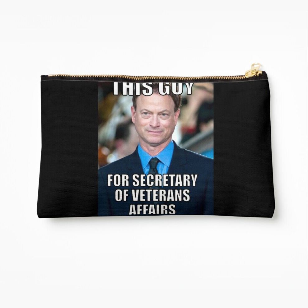 Whibos Makeup Bag Gary Sinise This Guy For Secretary Of Veterans Affairs Shirts Cosmetic Organizer Tyvek Paper Bags Zipper Pouch