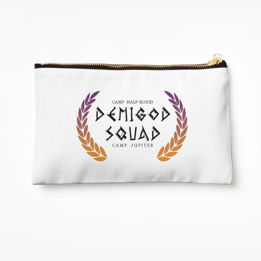 Whibos Makeup Bag Demigod Squad. Cosmetic Organizer Tyvek Paper Bags Zipper Pouch