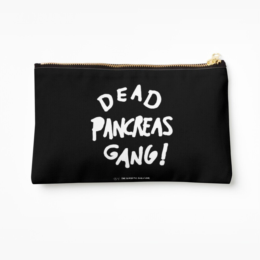 Whibos Makeup Bag Dead Pancreas Gang Cosmetic Organizer Tyvek Paper Bags Zipper Pouch