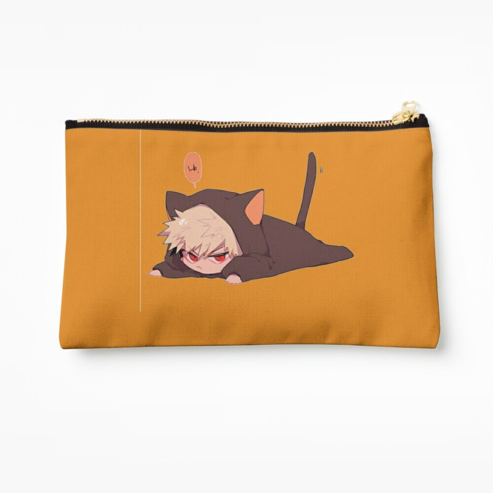 Whibos Makeup Bag Bakugo Cosmetic Organizer Tyvek Paper Bags Zipper Pouch