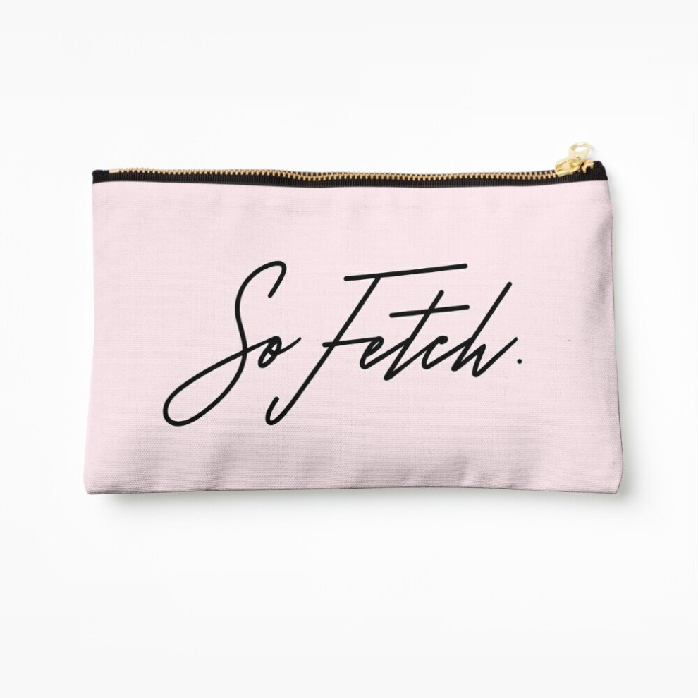 Whibos Makeup Bag Mean Girls - So Fetch. Cosmetic Organizer Tyvek Paper Bags Zipper Pouch