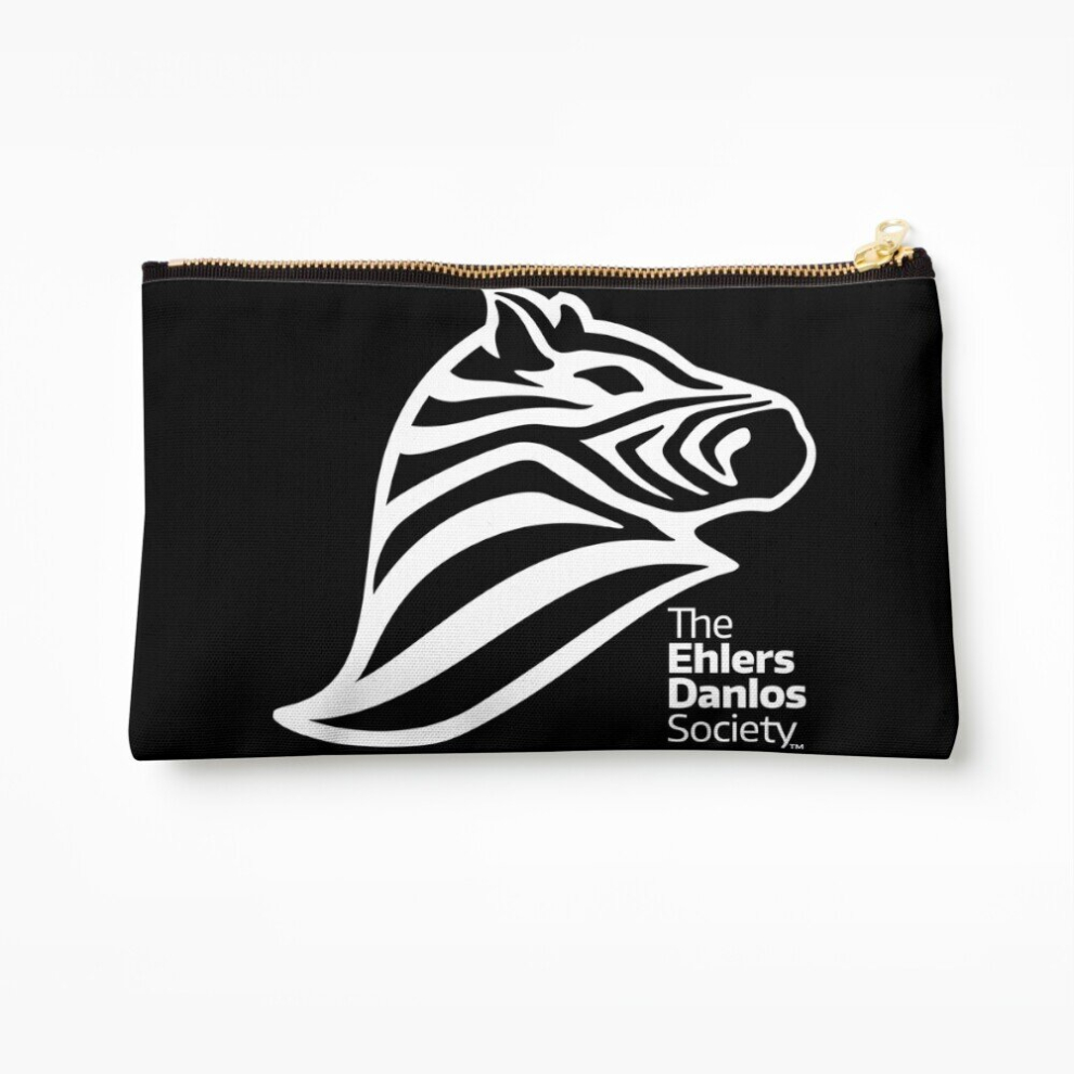 Whibos Makeup Bag Ehlers-Danlos Awareness Cosmetic Organizer Tyvek Paper Bags Zipper Pouch