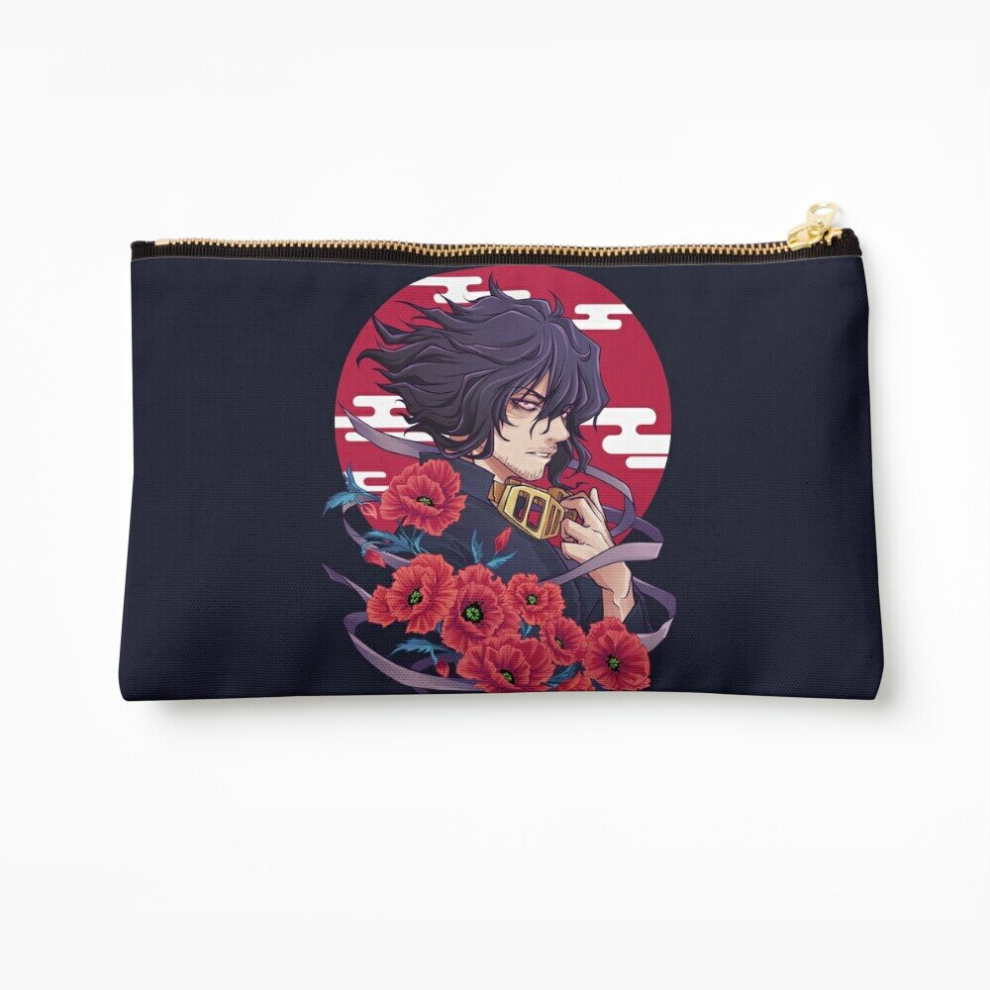 Whibos Makeup Bag Poppies Cosmetic Organizer Tyvek Paper Bags Zipper Pouch