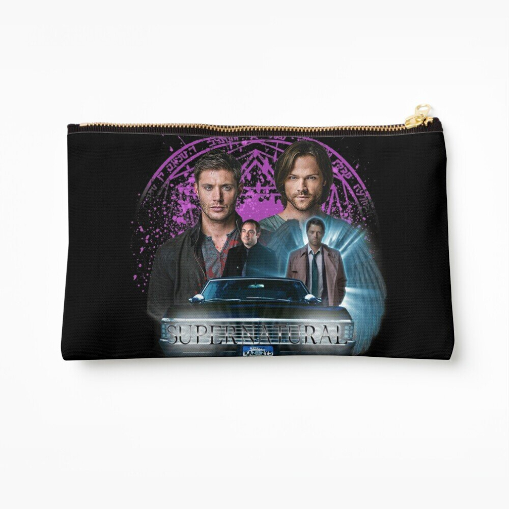 Whibos Makeup Bag Supernatural The Roads Journey Cosmetic Organizer Tyvek Paper Bags Zipper Pouch