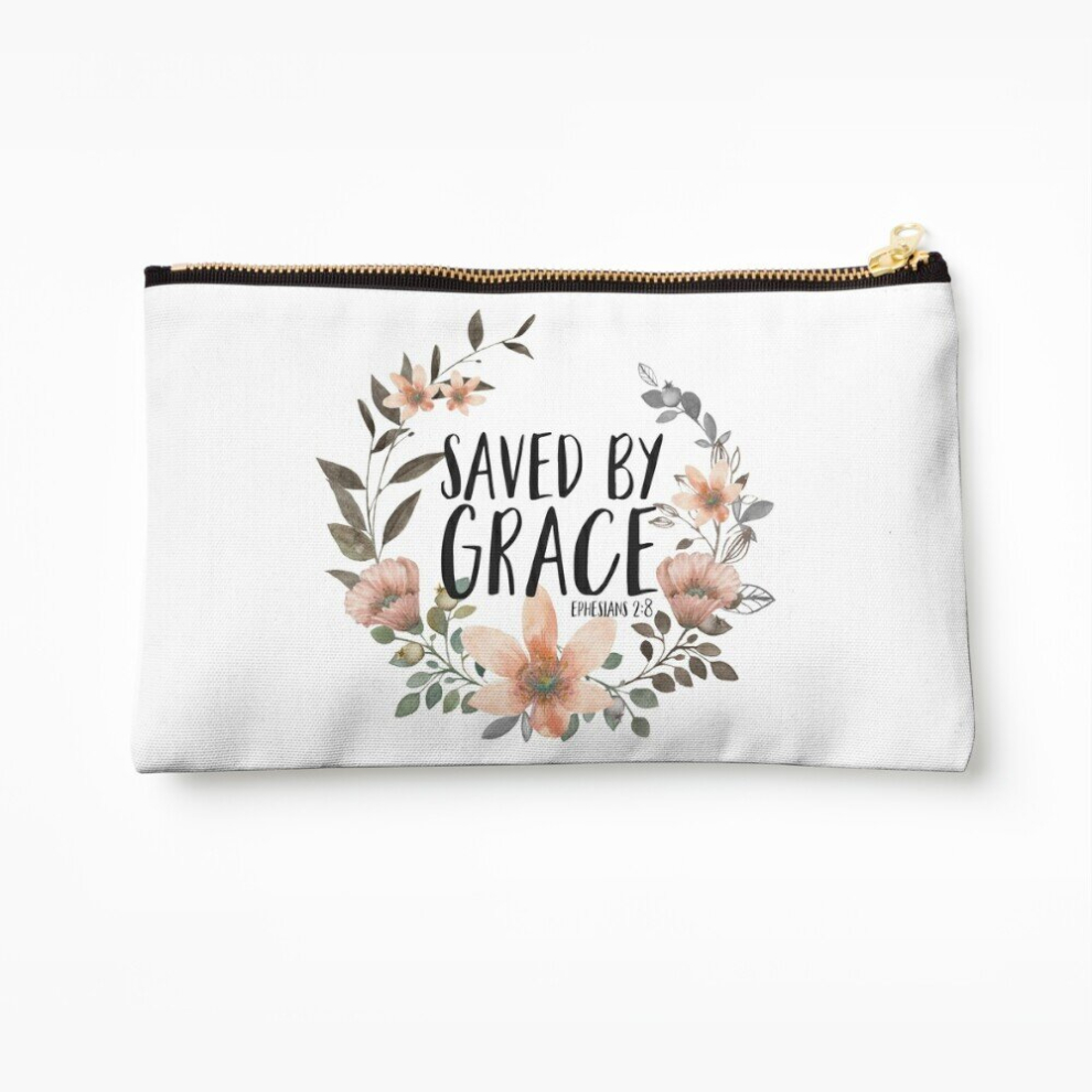 Whibos Makeup Bag Saved By Grace Cosmetic Organizer Tyvek Paper Bags Zipper Pouch