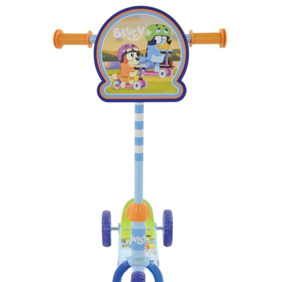 bluey-kids-outdoor-tri-scooter---blue