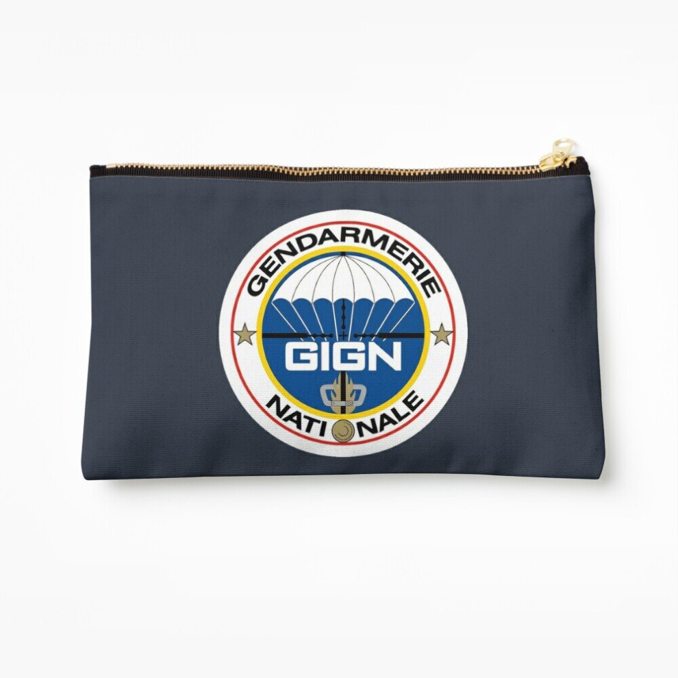 Whibos Makeup Bag National Gendarmerie Intervention Group - Gign (France) Cosmetic Organizer Tyvek Paper Bags Zipper Pouch