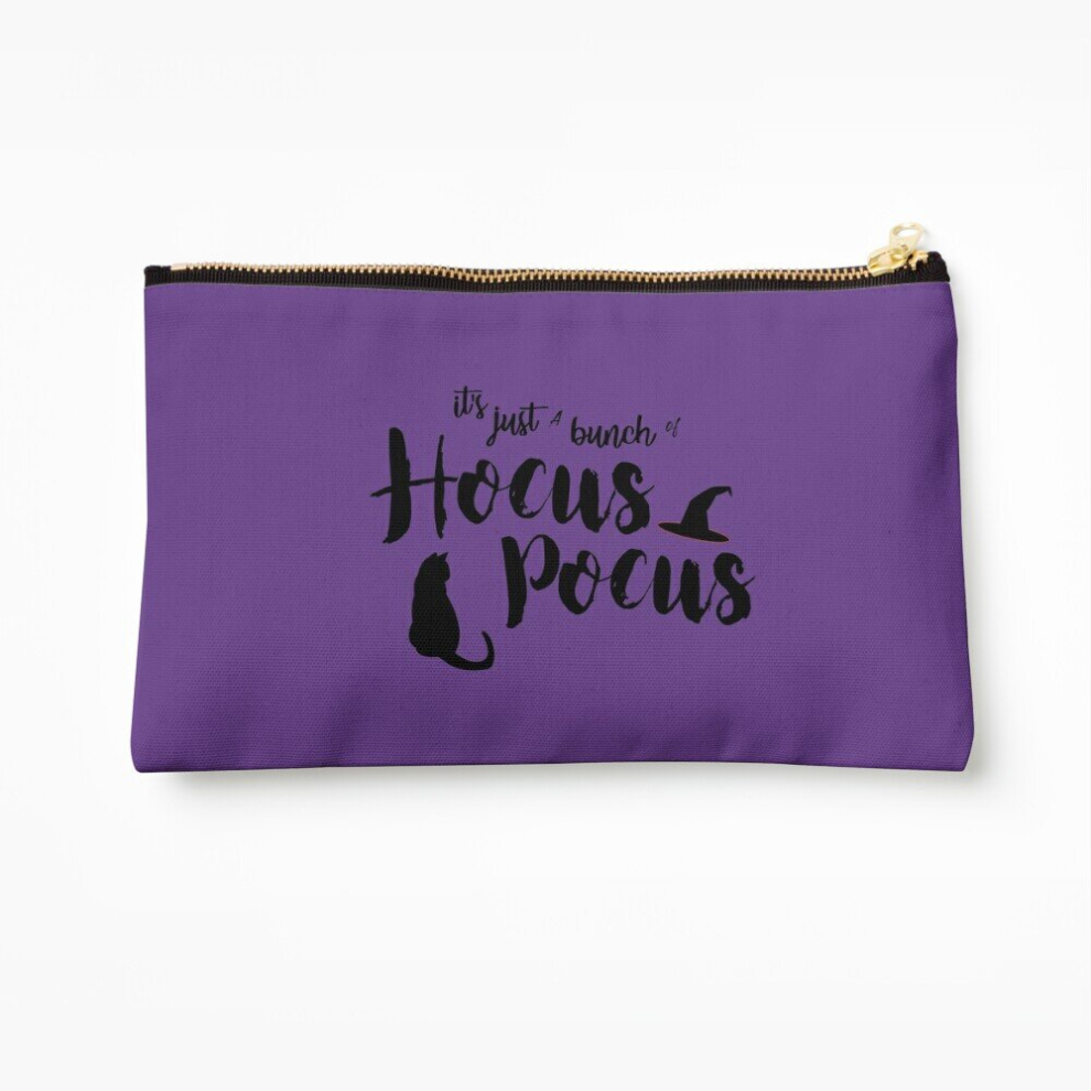 Whibos Makeup Bag Bunch Of Hocus Pocus Halloween Cosmetic Organizer Tyvek Paper Bags Zipper Pouch